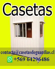 Casetas de Guardia, Casetas de Vigilancia, Control Estacionamiento, Garita Metalica, Container Oficina, Sala de venta.